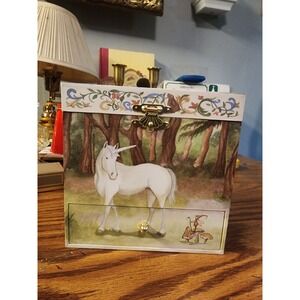 Vintage Enchantmints Unicorn‎ Ballerina Musical Jewelry Box, 4 Drawer, Flip Top